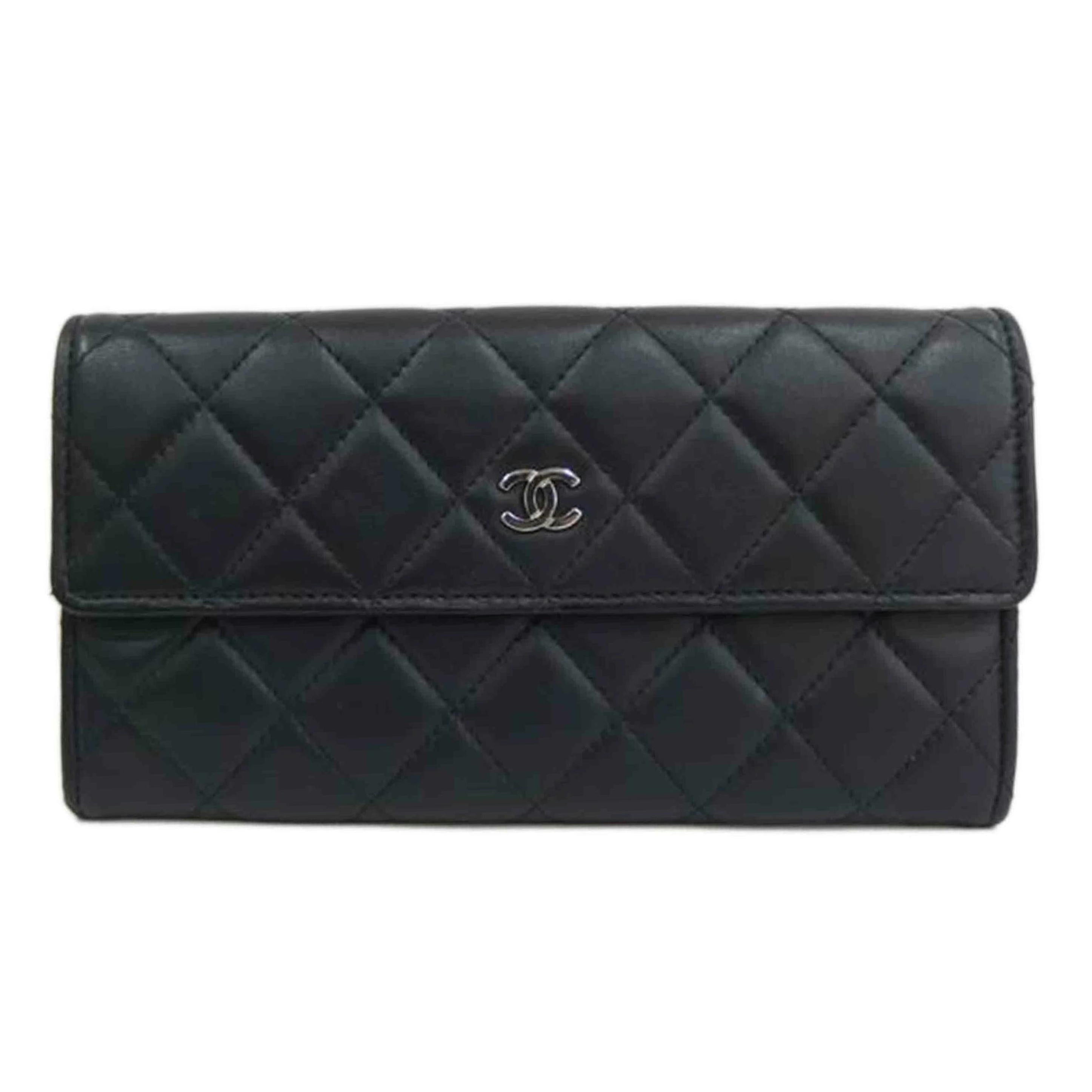 CHANEL シャネル/マトラッセココマーク折財布//173*****/ABランク/82