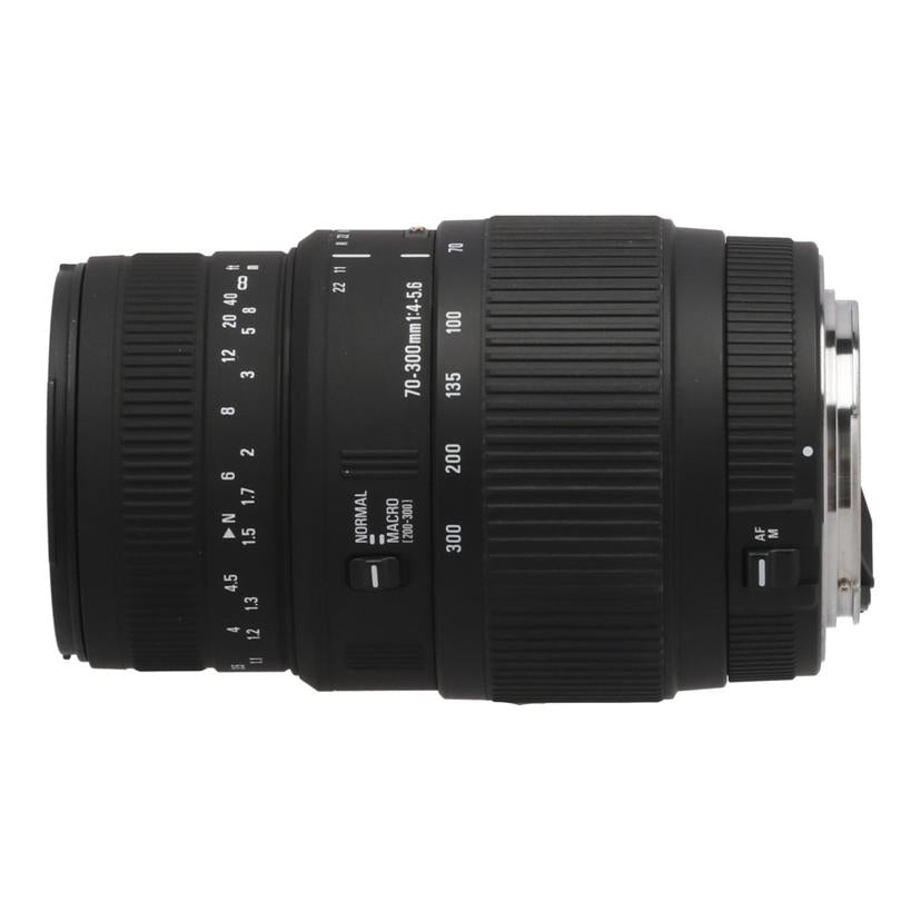 SIGMA Canon シグマ /交換レンズ/70-300mm/70 300mm F4 5.6 DG MACRO//13788207/ABランク/81