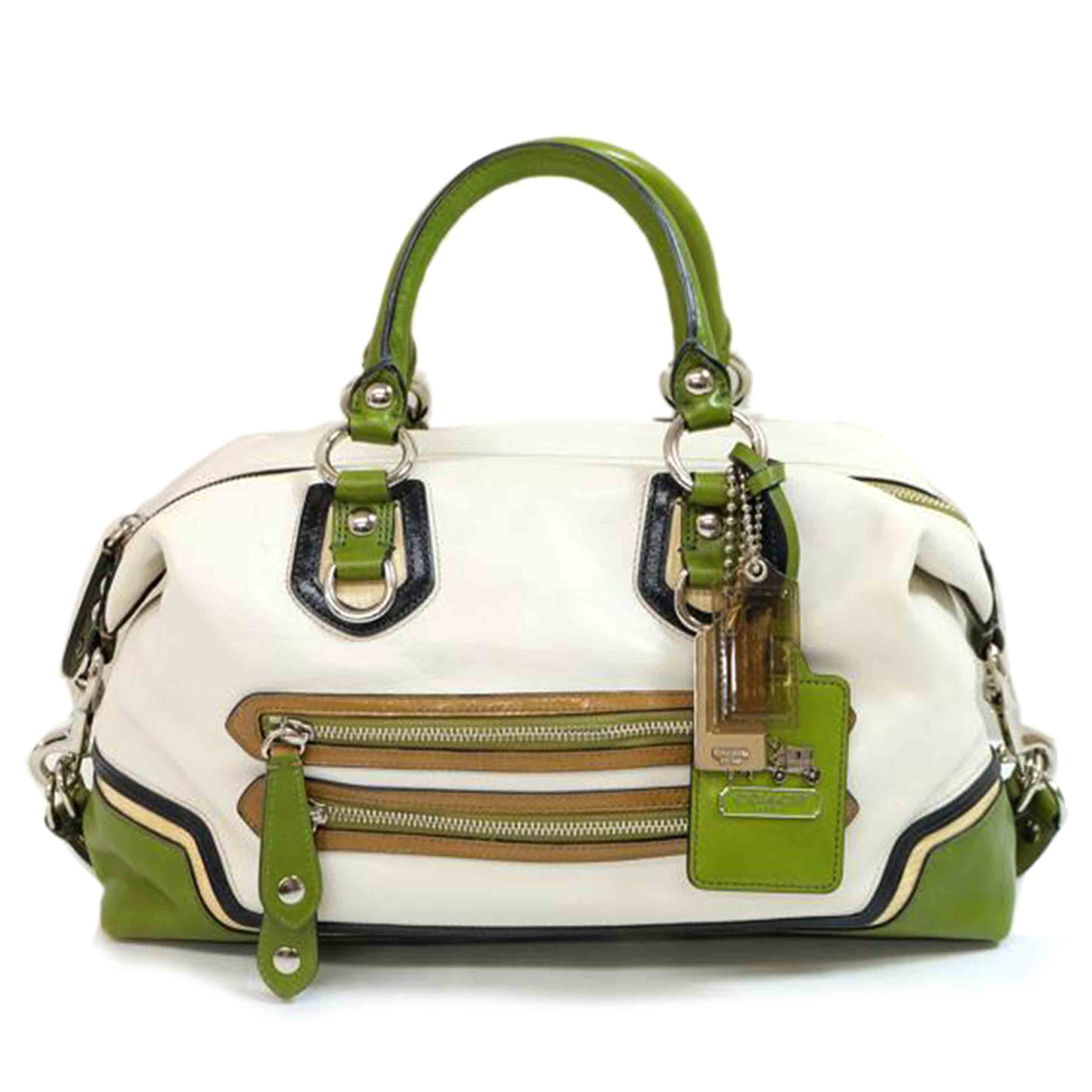 COACH コーチ/レザーミニボストンバック/13238//K08**/Bランク/71