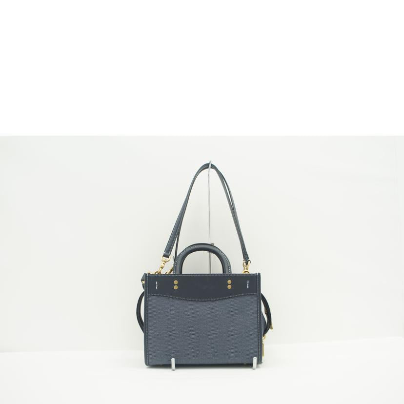 COACH コーチ/ローグ25 2wayハンド/ネイビー/CJ850//M22**/SAランク/75