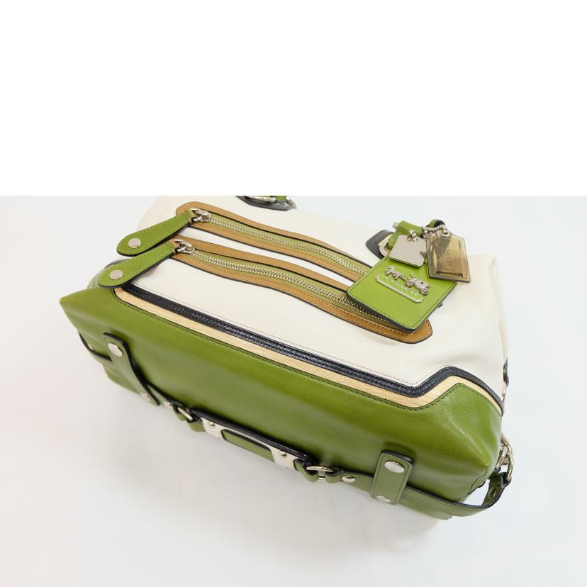 COACH コーチ/レザーミニボストンバック/13238//K08**/Bランク/71