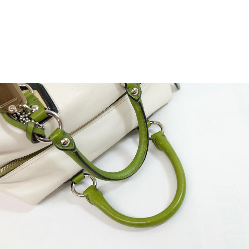 COACH コーチ/レザーミニボストンバック/13238//K08**/Bランク/71