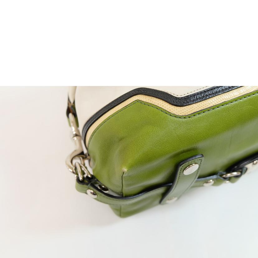 COACH コーチ/レザーミニボストンバック/13238//K08**/Bランク/71