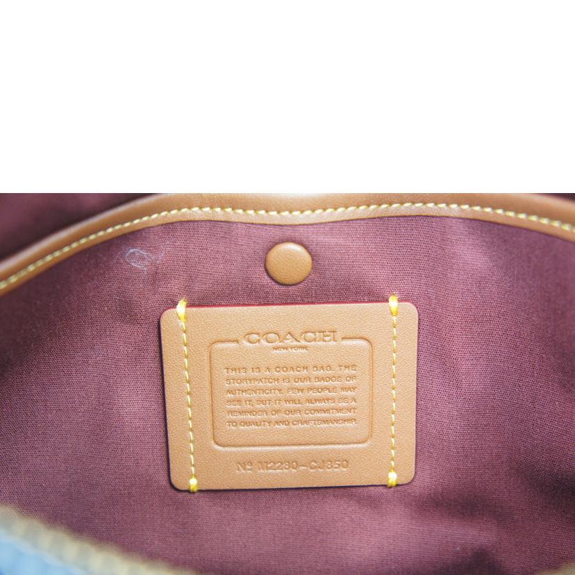 COACH コーチ/ローグ25 2wayハンド/ネイビー/CJ850//M22**/SAランク/75