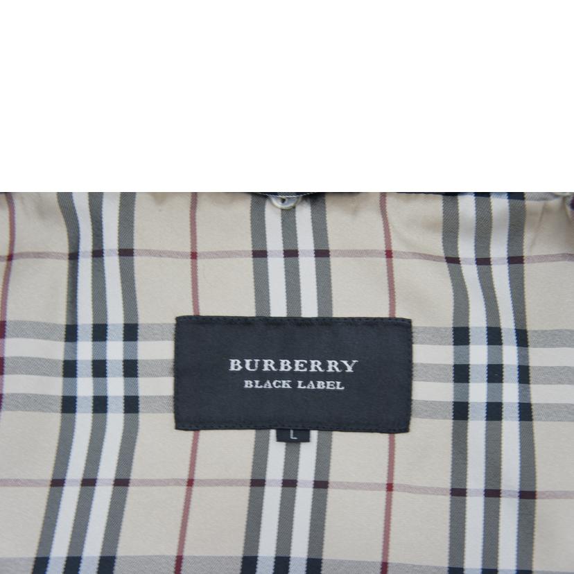 BURBERRY BLACK LABEL バ-バリ-ブラックレ-ベル/BURBERRY BLACK LABEL ダウンジャケット ファ- BK//Bランク/78