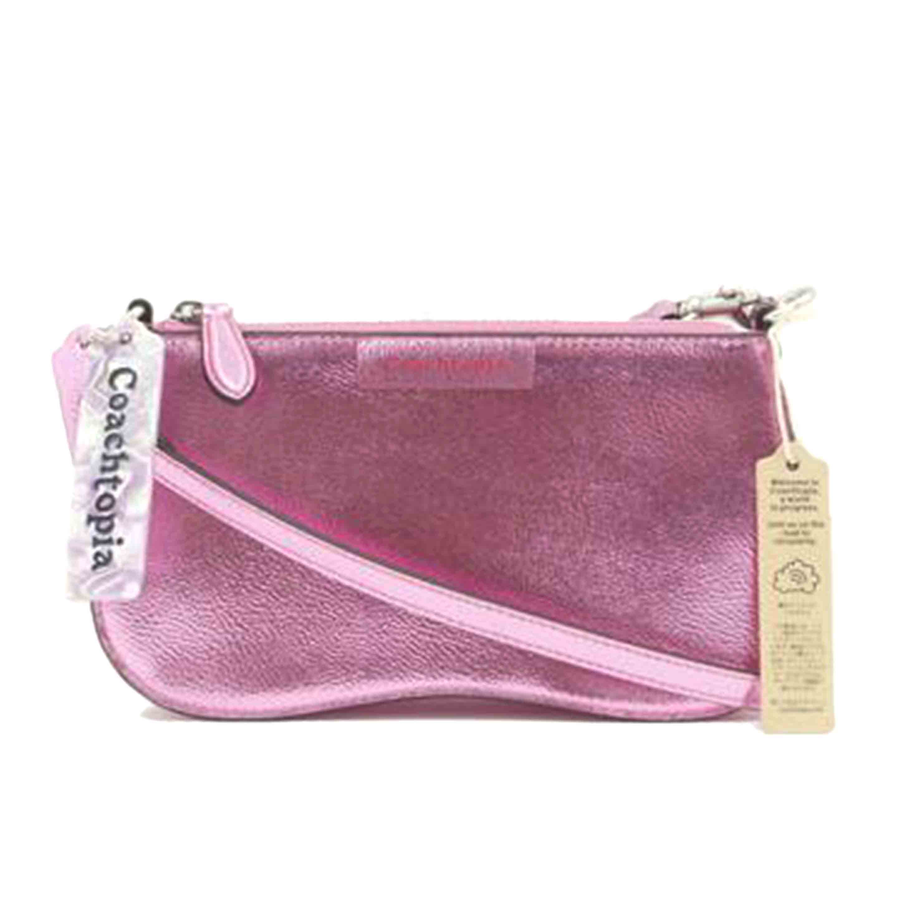 COACH コーチ/コーチトピアウェイビーバケットバッグ/メタリックピンク/CU873//B24**/SAランク/75