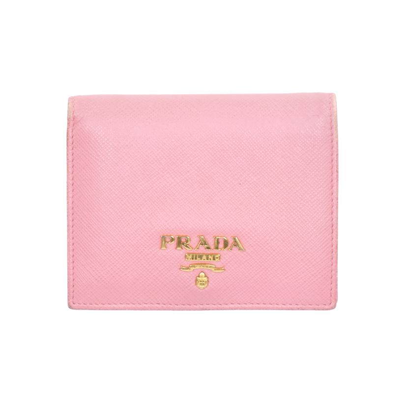 PRADA プラダ/二つ折り財布/1MV204//Bランク/93