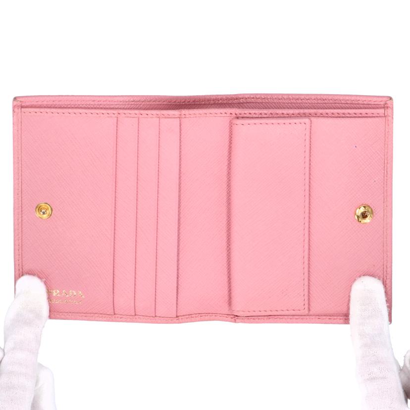 PRADA プラダ/二つ折り財布/1MV204//Bランク/93