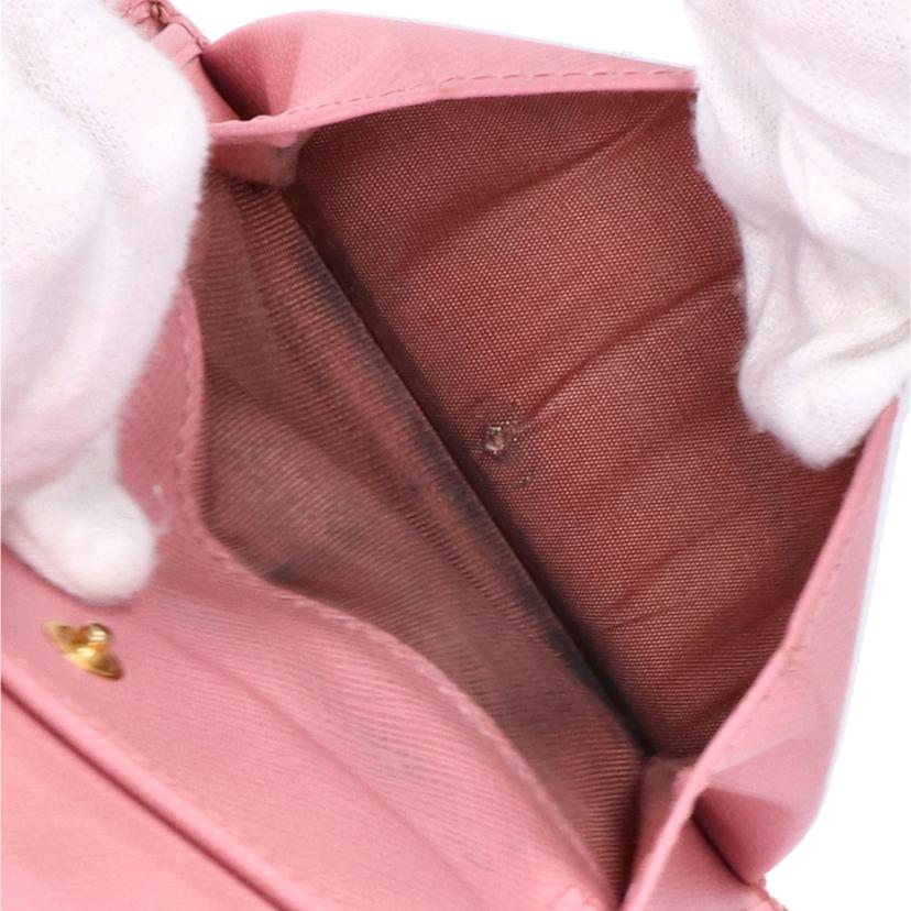 PRADA プラダ/二つ折り財布/1MV204//Bランク/93