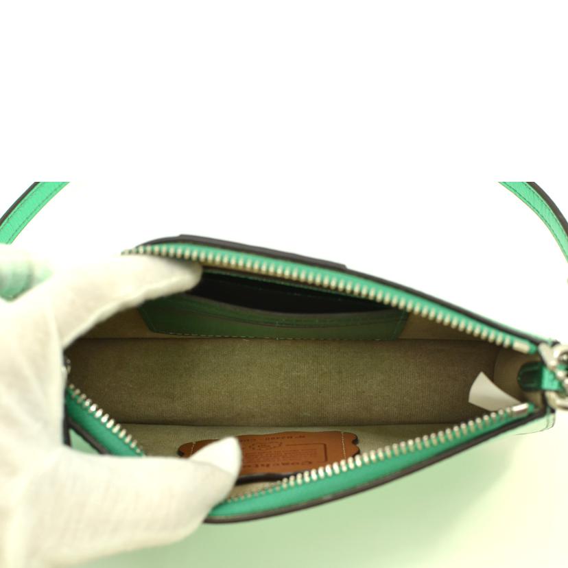 COACH コーチ/コーチトピアウェイビーバケットバッグ/メタリックグリーン/CU873//B24**/SAランク/75