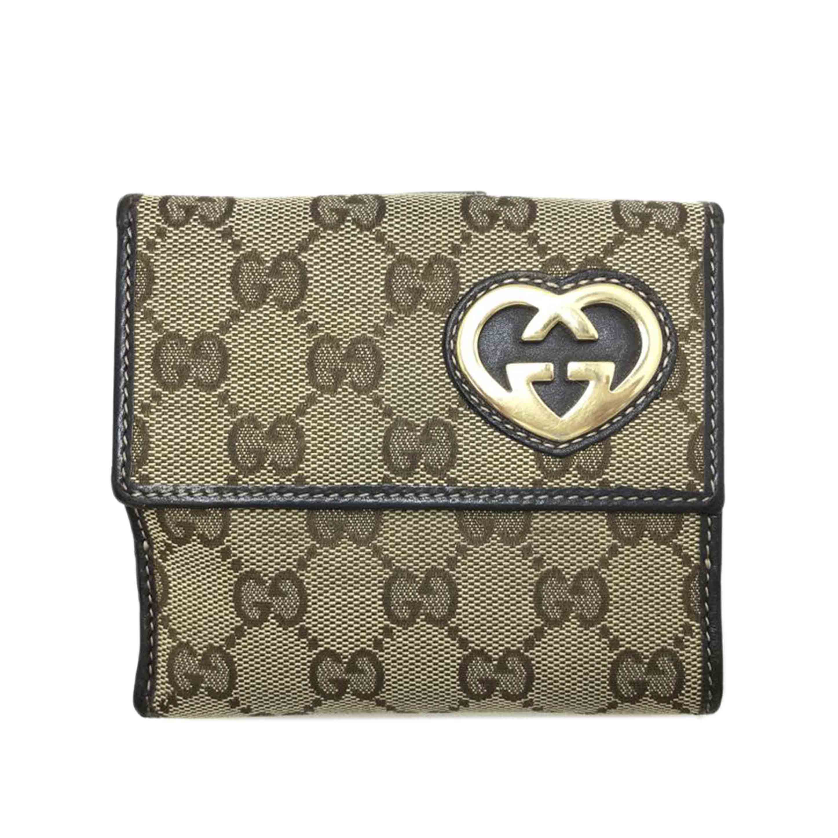 GUCCI グッチ/GGキャンパス ハートコンパクト/245727//534***/Bランク/51