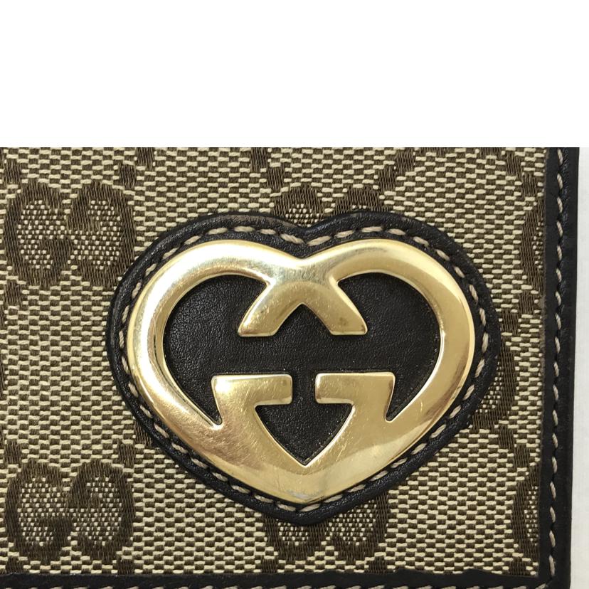 GUCCI グッチ/GGキャンパス ハートコンパクト/245727//534***/Bランク/51