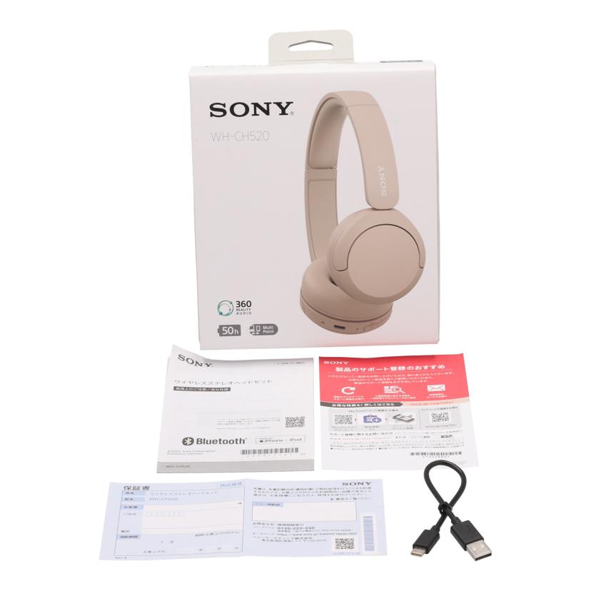 SONY ソニー /ワイヤレスヘッドホン/WH-CH520//4050306/ABランク/69