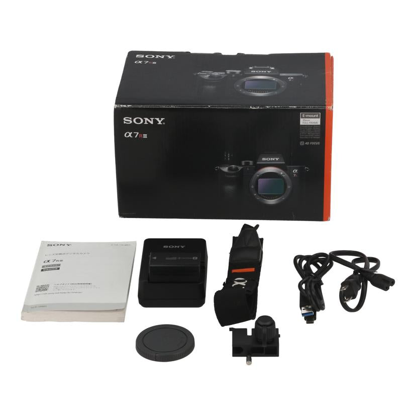 SONY ソニー /ミラーレス一眼 ボディ/α7R III/ILCE-7RM3//S013025484C/Bランク/01