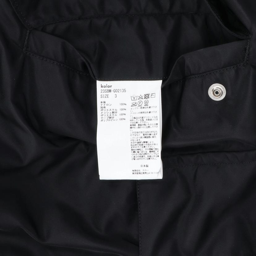kolor カラー/BEACON リサイクルナイロンツイルミリタリージャケット/23SBM-G02135//サイズ:3/Aランク/91