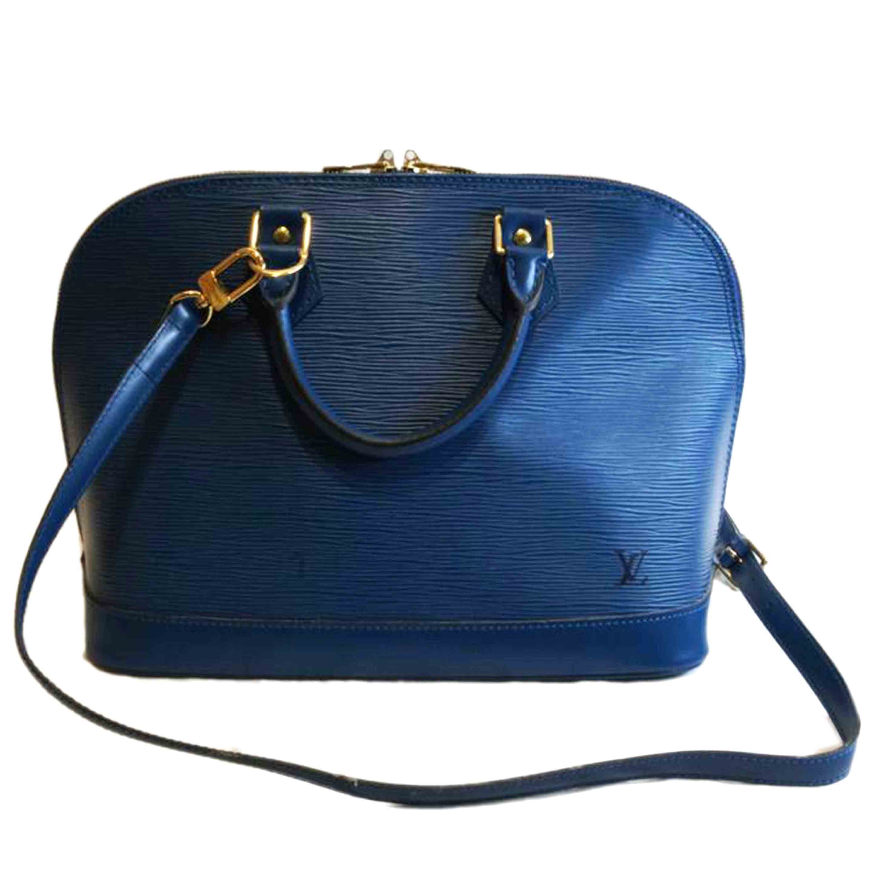 LOUIS VUITTON ルイヴィトン/アルマPM/エピ/ブルー/ショルダーストラップ付/M52145//SD0***/ABランク/92