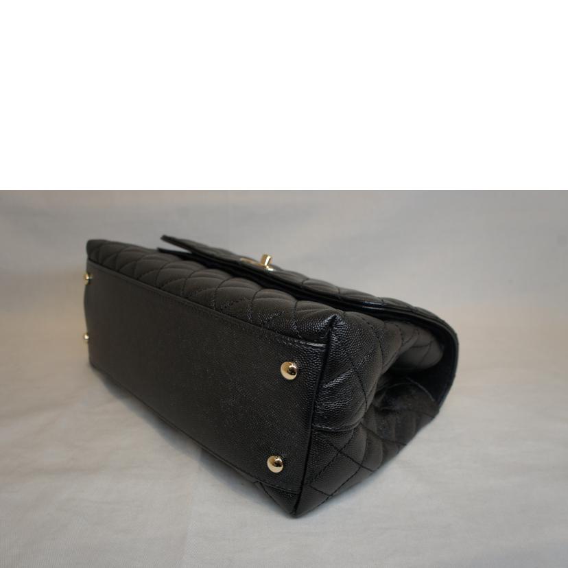 CHANEL シャネル/ココハンドル29キャビアスキン/トップハンドルマトラッセ/A92991//NL8*****/SAランク/92