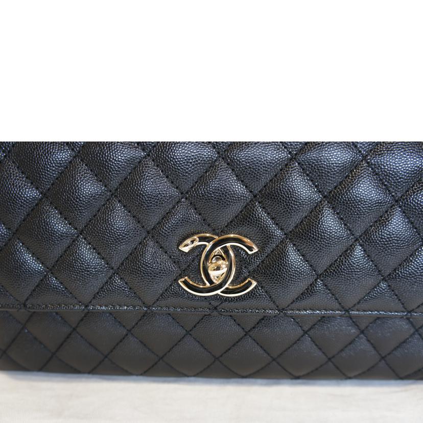 CHANEL シャネル/ココハンドル29キャビアスキン/トップハンドルマトラッセ/A92991//NL8*****/SAランク/92