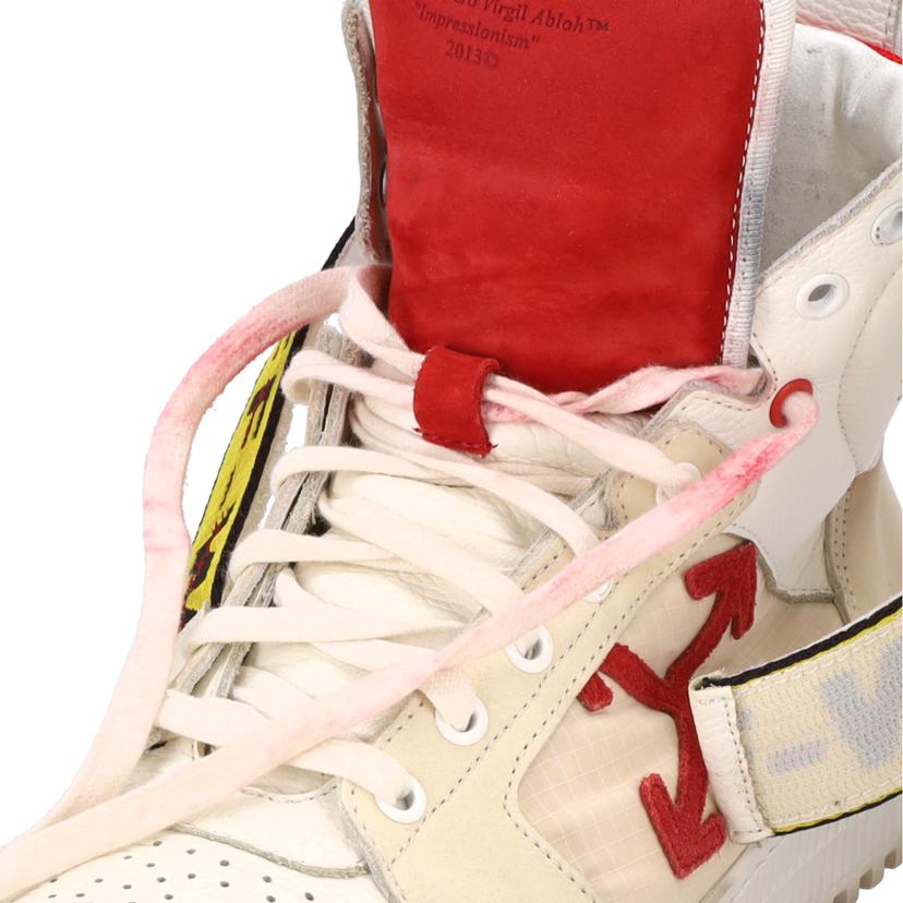 OFF-WHITE オフホワイト/INDUSTRIAL BELT HI TOP//ABランク/85