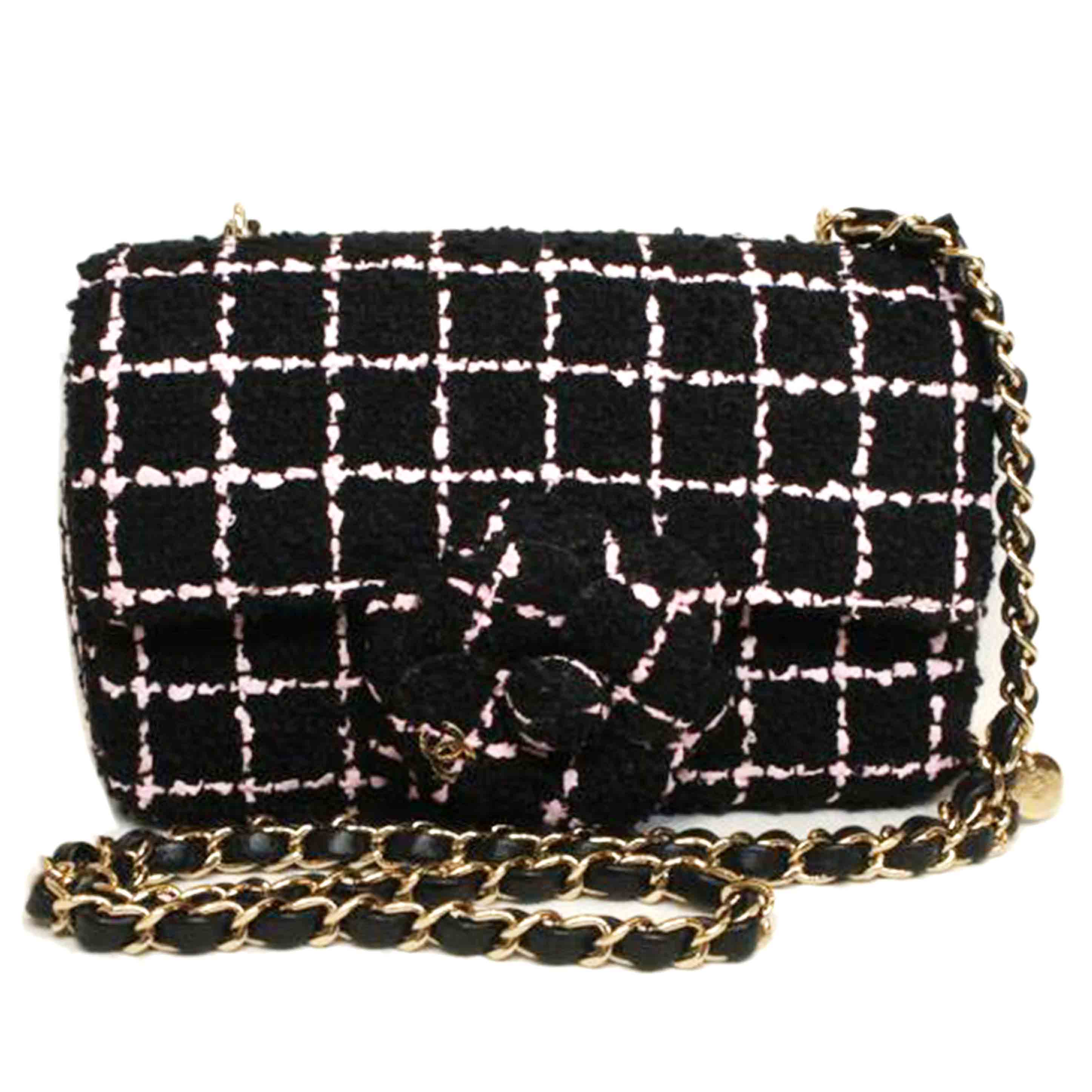 CHANEL シャネル/カメリアツイードチェーンショルダー/AS4388//H7N*****/SAランク/92