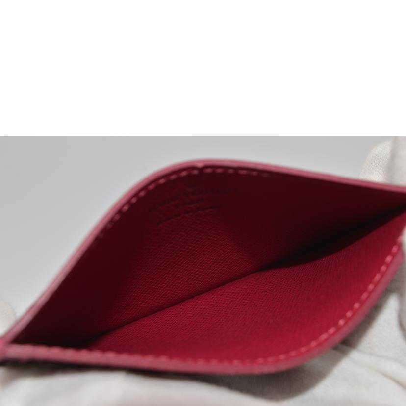 LV ルイヴィトン/ポルト・カルト・サーンプル/モノグラム/フューシャ/M60703//RFI****/Aランク/89