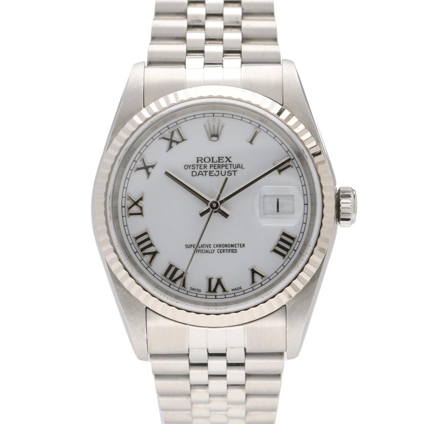 ROLEX ロレックス/DATE JUST ローマンインデックス/WG×SS/16234//Y63****/Aランク/91
