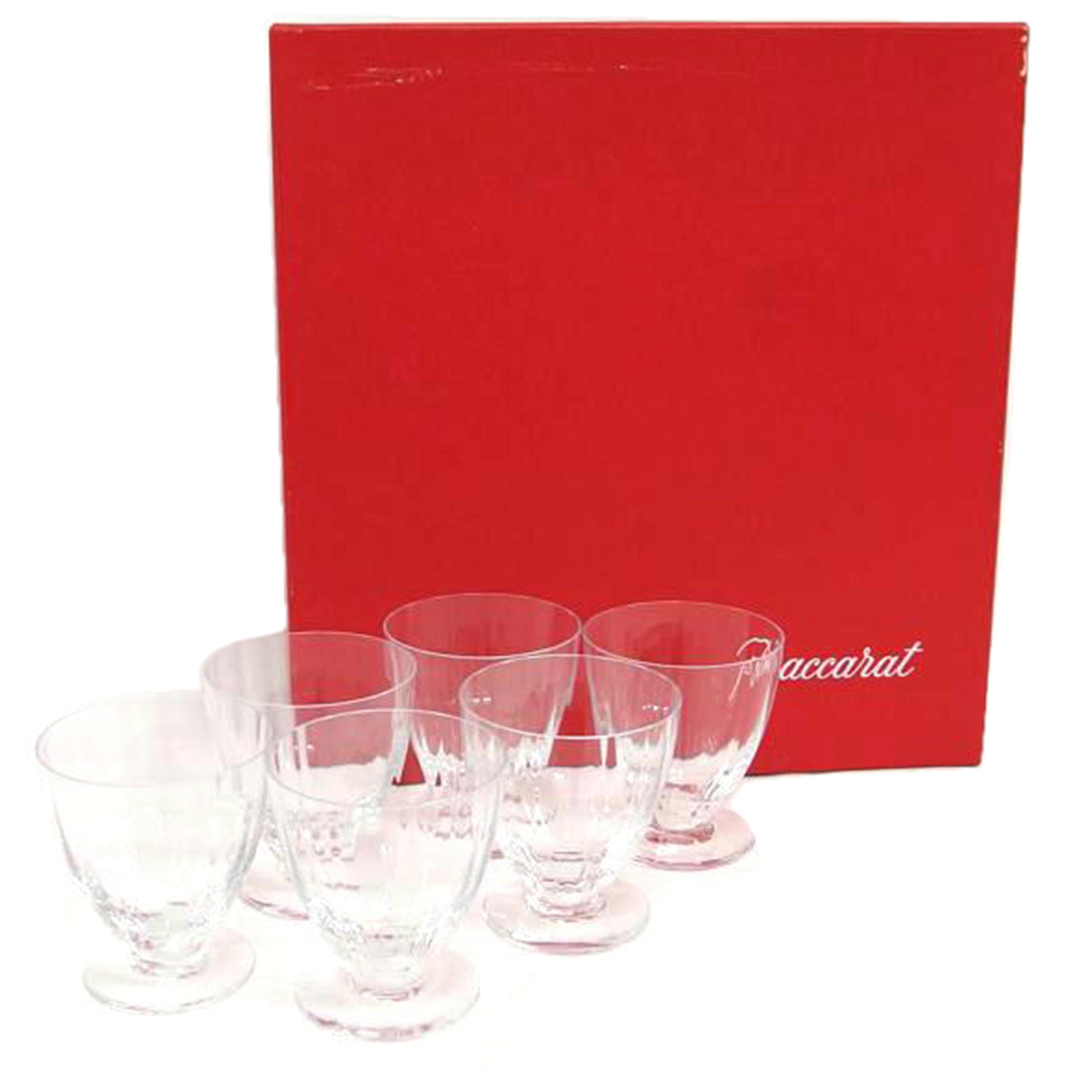 Baccarat バカラ/フロール/ワイングラス/6客セット//SAランク/04