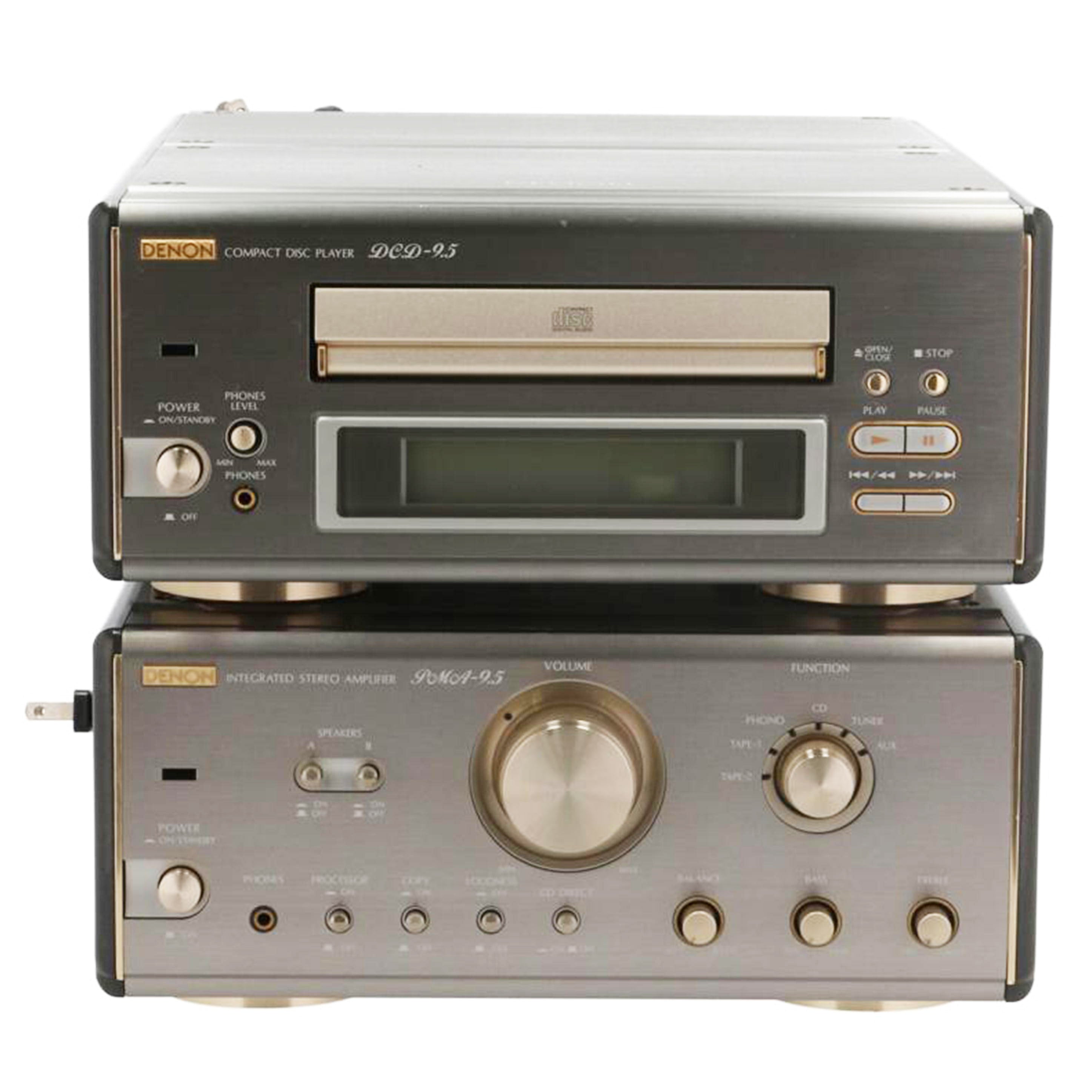 DENON デノン /CDプレーヤー+プリメインアンプ/DCD-9.5/PMA-9.5//6042401473/5022400167/Bランク/64