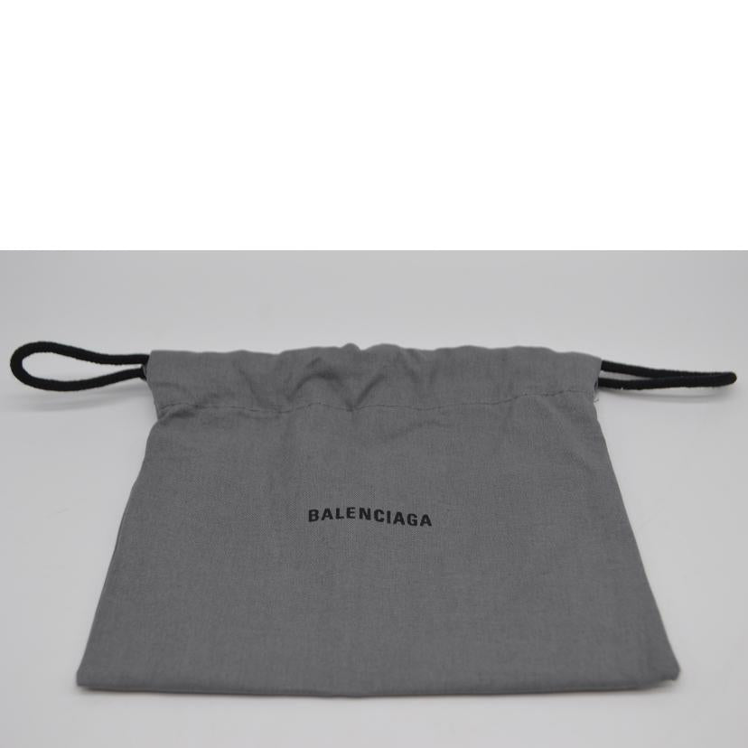 BALENCIAGA バレンシアガ/ロゴカーフレザーコインケース/640535//568***/Sランク/89