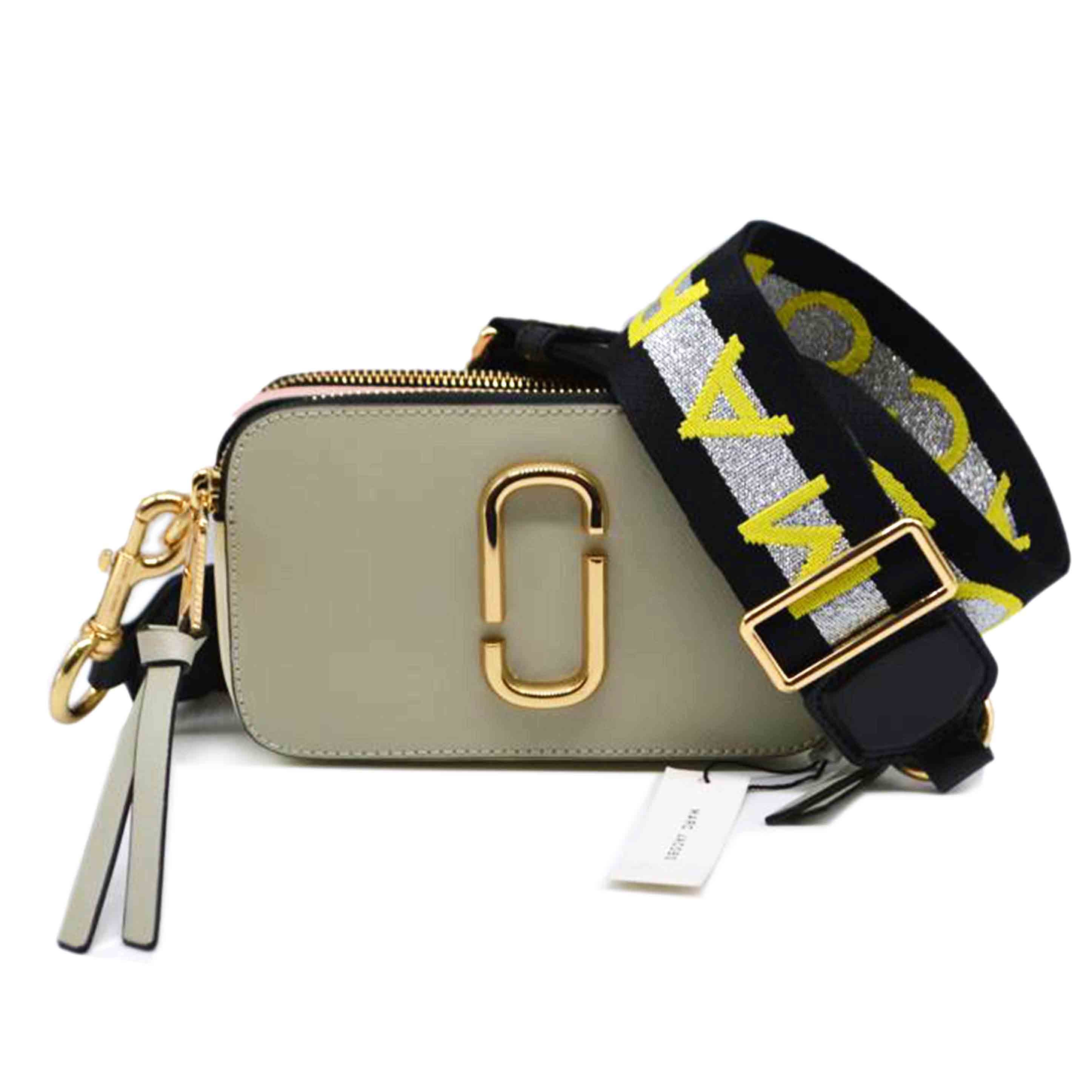 MARC JACOBS マーケティング/スナップショットショルダーバッグ/ベージュ/M0014146//Sランク/89