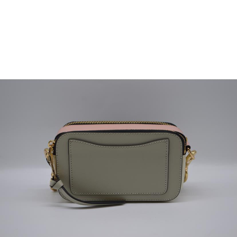 MARC JACOBS マーケティング/スナップショットショルダーバッグ/ベージュ/M0014146//Sランク/89