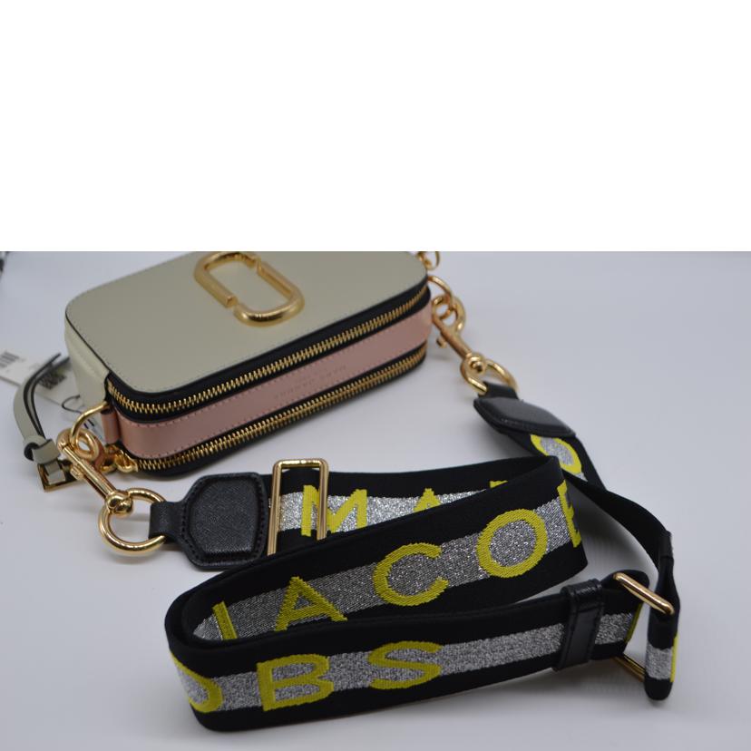 MARC JACOBS マーケティング/スナップショットショルダーバッグ/ベージュ/M0014146//Sランク/89