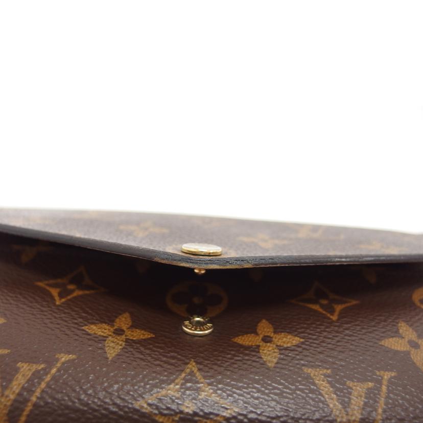 LV ルイヴィトン 長財布/ポルトフォイユ・サラ/モノグラム/ローズバレリーヌ/M62235//MI3***/Bランク/04