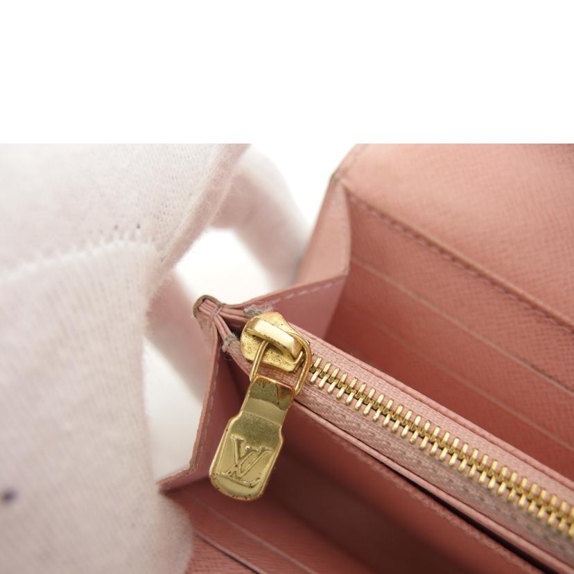 LV ルイヴィトン 長財布/ポルトフォイユ・サラ/モノグラム/ローズバレリーヌ/M62235//MI3***/Bランク/04