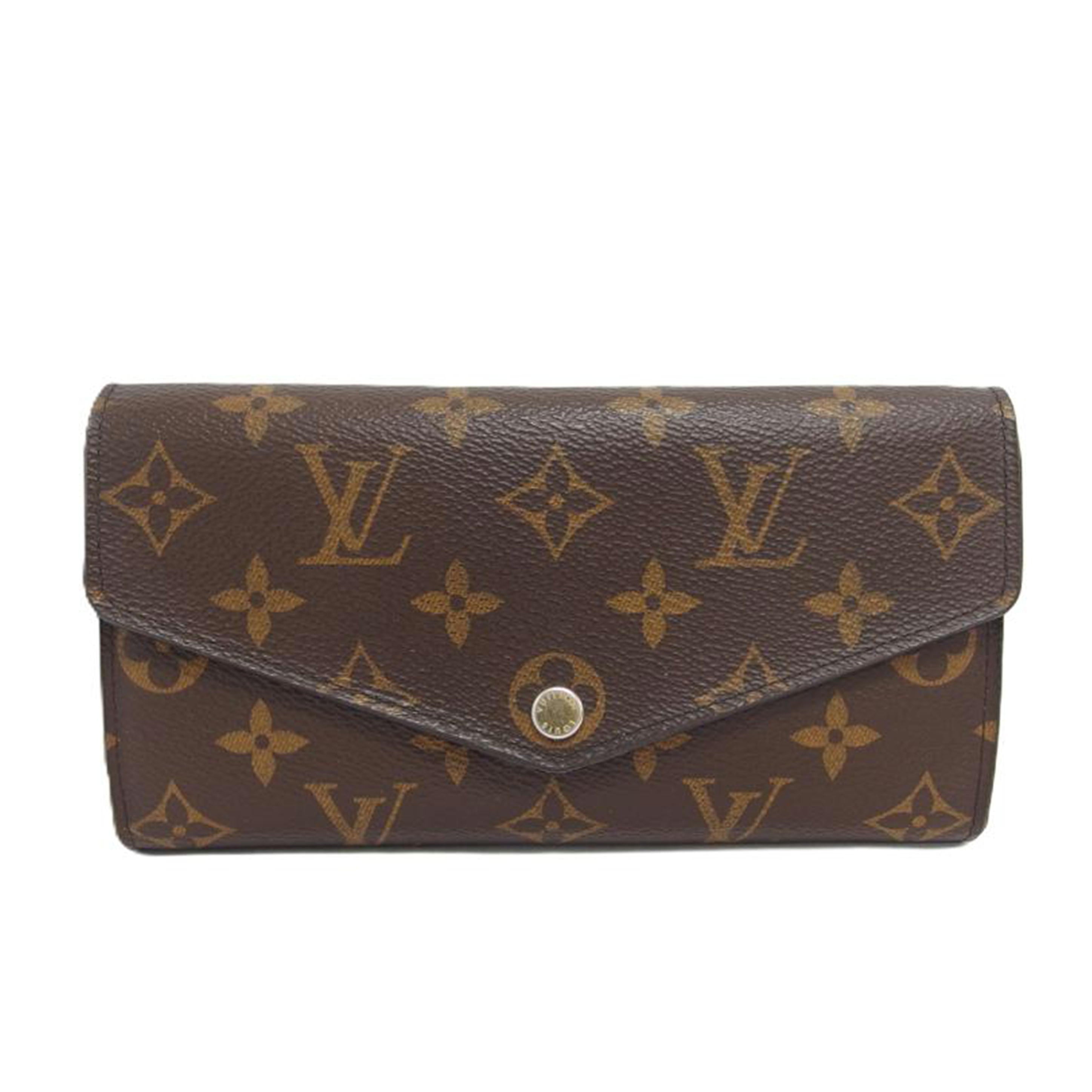 LV ルイヴィトン 長財布/ポルトフォイユ・サラ/モノグラム/ローズバレリーヌ/M62235//MI3***/Bランク/04