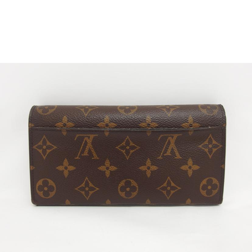LV ルイヴィトン 長財布/ポルトフォイユ・サラ/モノグラム/ローズバレリーヌ/M62235//MI3***/Bランク/04