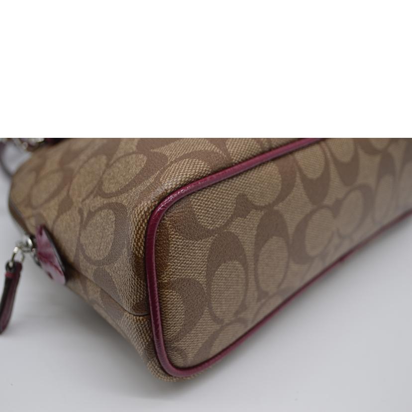 COACH コーチ/ペイトンシグネチャー2wayレザートート/F32584//F14**/Aランク/89