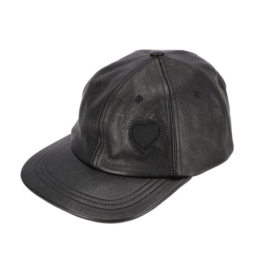 SAINT LAURENT サンローラン/サンローラン レザーキャップ/#57//Bランク/75