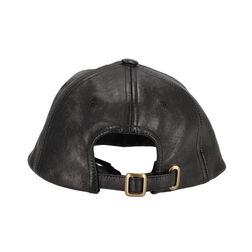 SAINT LAURENT サンローラン/サンローラン レザーキャップ/#57//Bランク/75