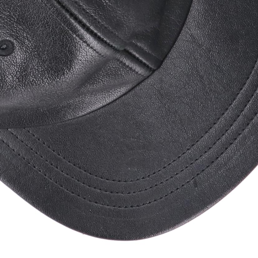 SAINT LAURENT サンローラン/サンローラン レザーキャップ/#57//Bランク/75