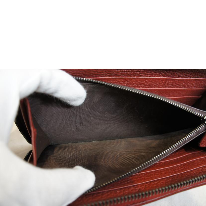 BOTTEGA VENETA ボッテガヴェネタ/イントレチャートラウンドファスナー//Aランク/92