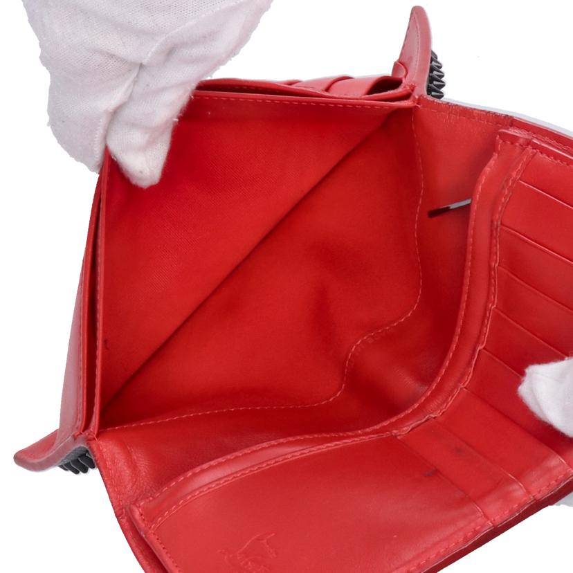 Christian Louboutin クリスチャンルブタン/パネトーネ/スパイクスタッズ/2つ折り長財布//Bランク/75