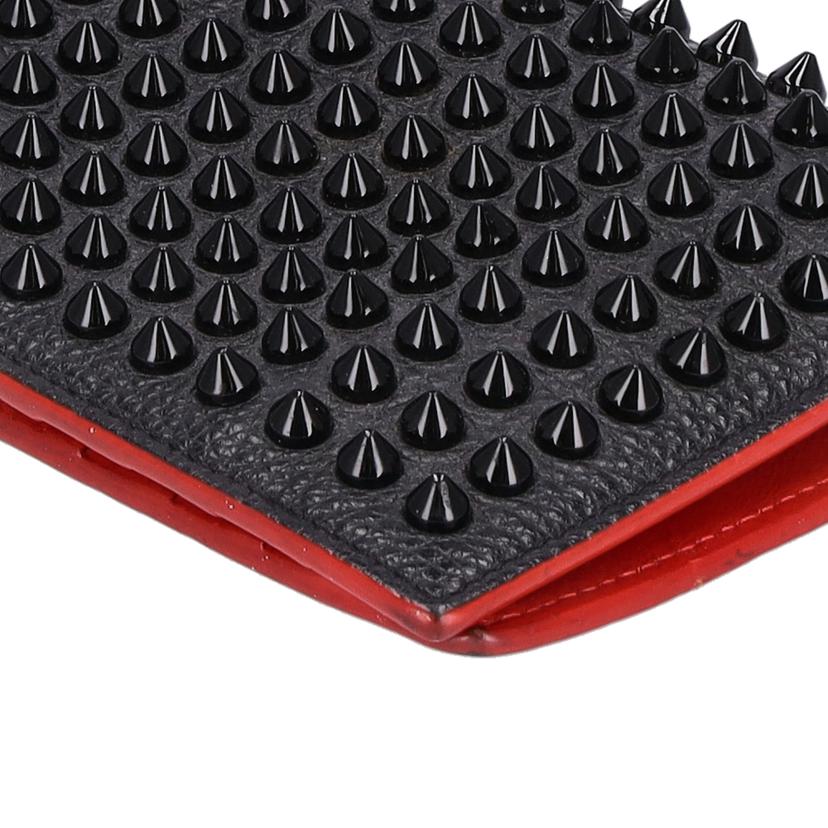 Christian Louboutin クリスチャンルブタン/パネトーネ/スパイクスタッズ/2つ折り長財布//Bランク/75