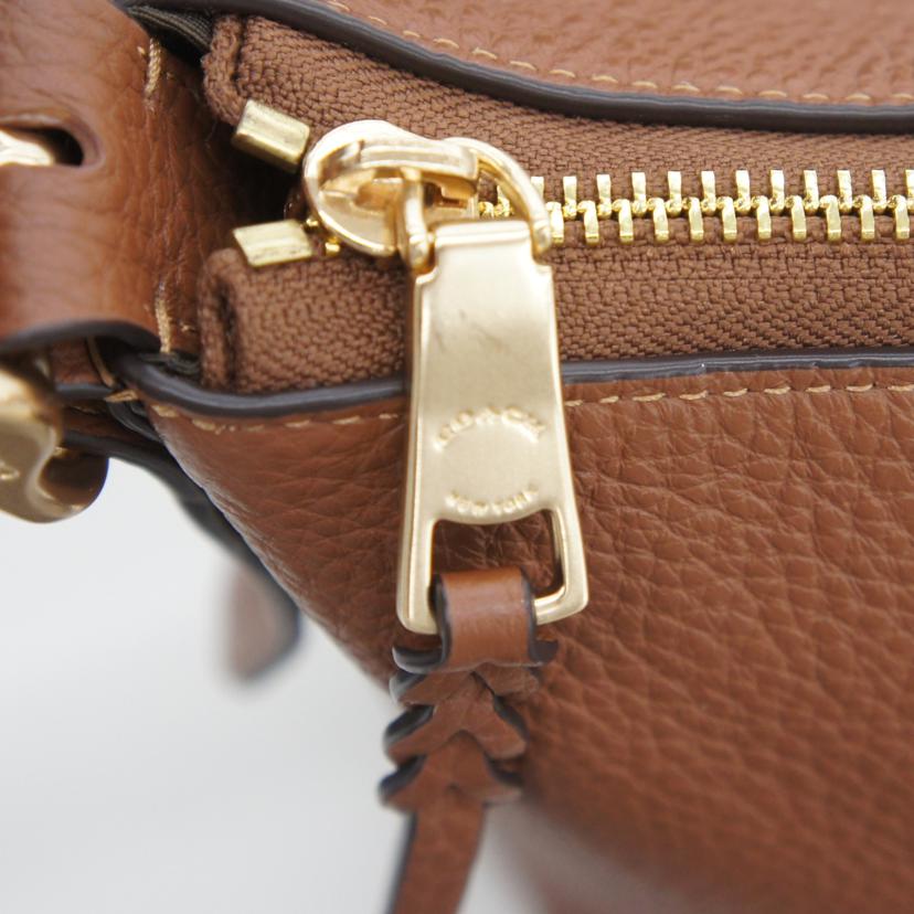 COACH コーチ/レザーショルダーバッグ/C2818//F24**/Aランク/94