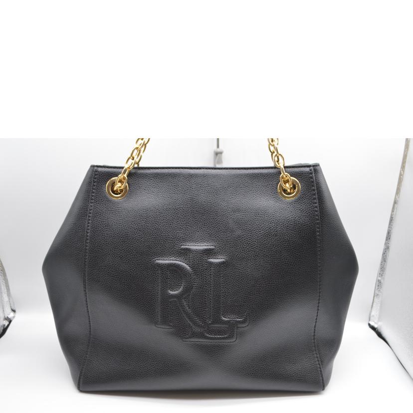 RALPH RAUREN ラルフローレン/ラルフローレンチェーンレザートート/1T03905310653//ABランク/89