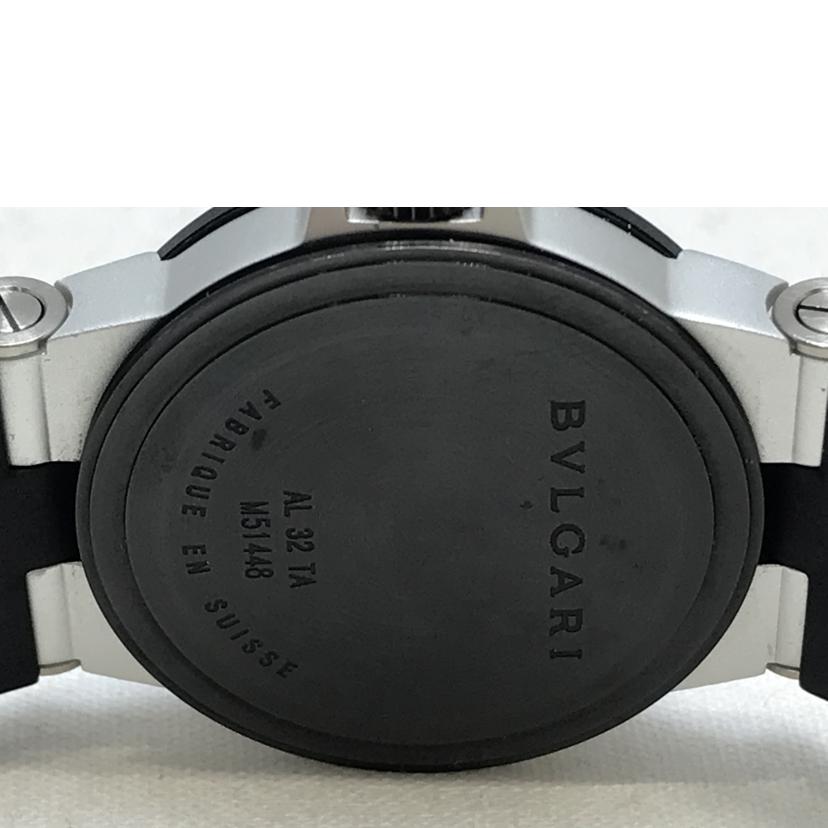 BVLGARI ブルガリ/アルミニウム アイボリー文字盤 クォーツ/AL32TA//M51***/ABランク/51