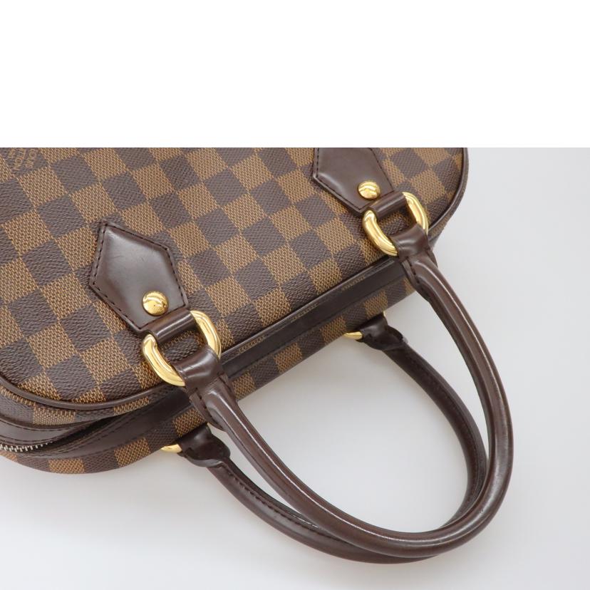 LOUIS VUITTON ルイヴィトン ルイ・ヴィトン ビトン ダミエ・エベヌ 市松模様 ブラウン 茶 ショルダーバッグ ハンドバッグ トートバッグ ブラウン メンズ レディース 定番 人気 LV 斜め掛け 肩がけ/ドゥオモ/ダミエ/エベヌ/N60008//CA0***/BCランク/76