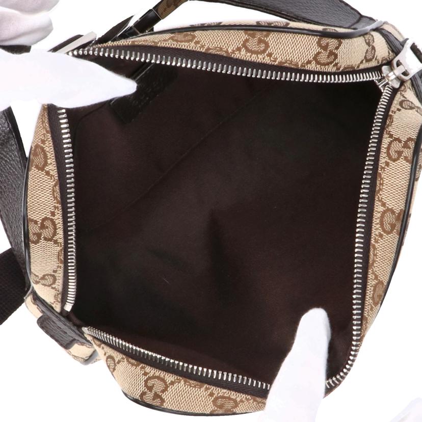 GUCCI グッチ/GGキャンバスボディバッグ/ベルトバッグ/449174//527***/Aランク/91