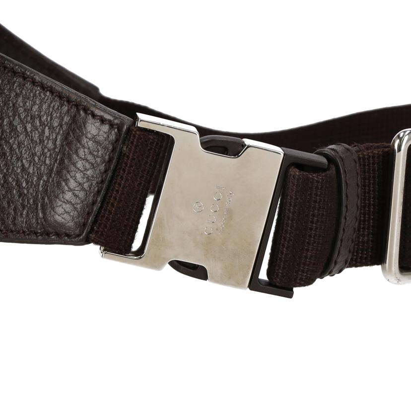 GUCCI グッチ/GGキャンバスボディバッグ/ベルトバッグ/449174//527***/Aランク/91