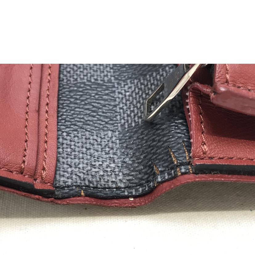 LV ルイヴィトン/ポルトフォイユ プラザダミエグラフィット/N63254//RI4***/BCランク/51